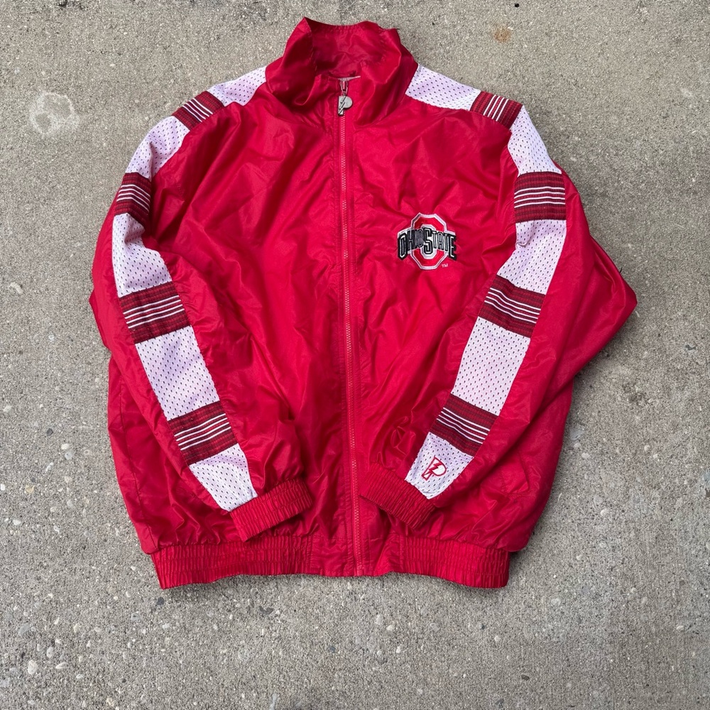 Vintage Ohio State Buckeyes Winbreaker Size XL